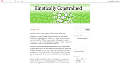 Desktop Screenshot of kineticallyconstrained.com